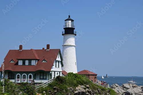 lighthouse on the coast