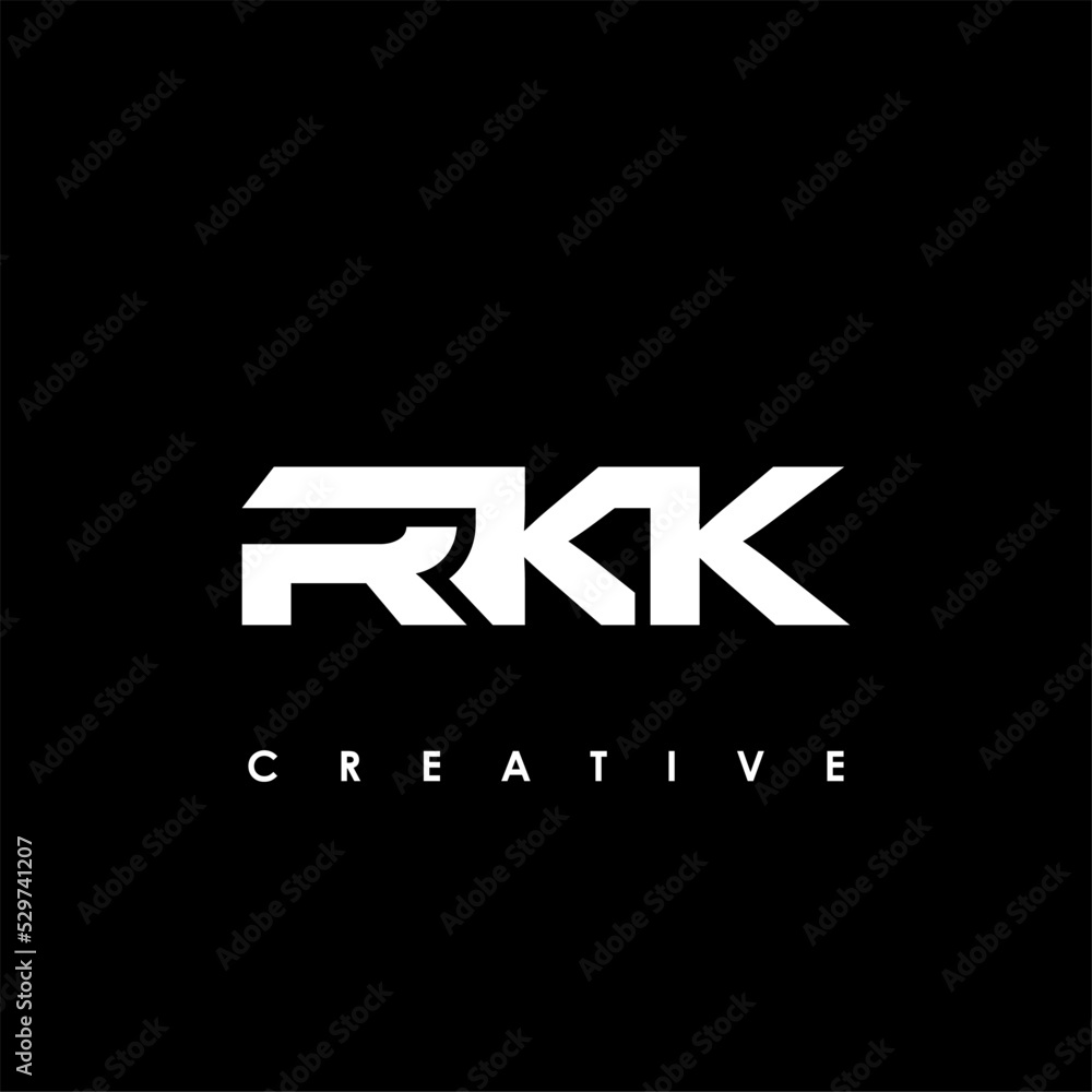 RKK Letter Initial Logo Design Template Vector Illustration RKK Letter Initial Logo Design Template Vector Illustration