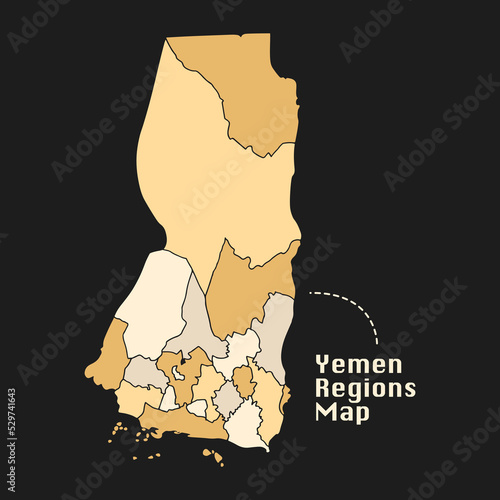Illustrated Maps of Yemen photo