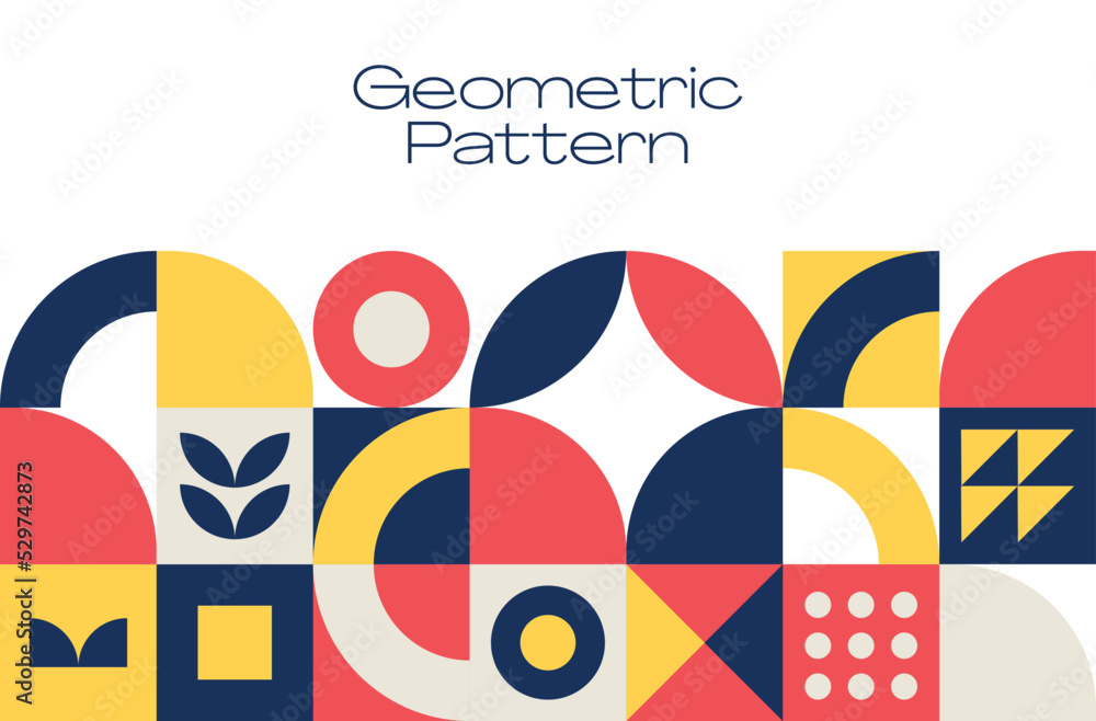 © khalik - flat geometric pattern vector