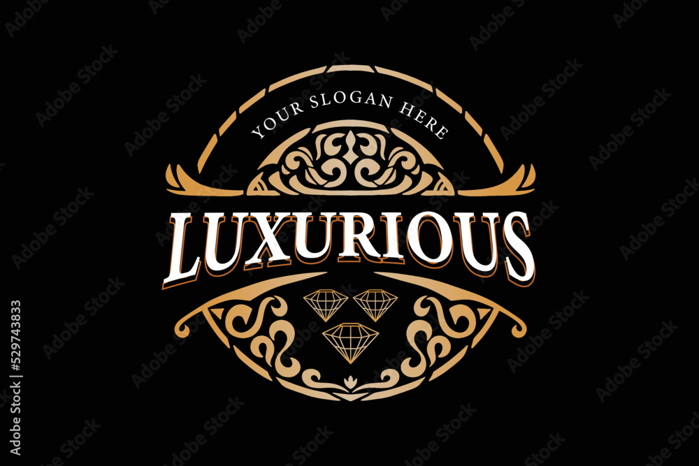 Luxury Jewelry Logo Template Luxury Jewelry Logo Template