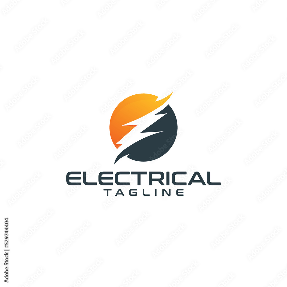 modern Electrical logo icon vector isolated modern Electrical logo icon vector isolated