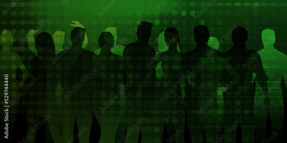 Group of Business People Standing Group of Business People Standing