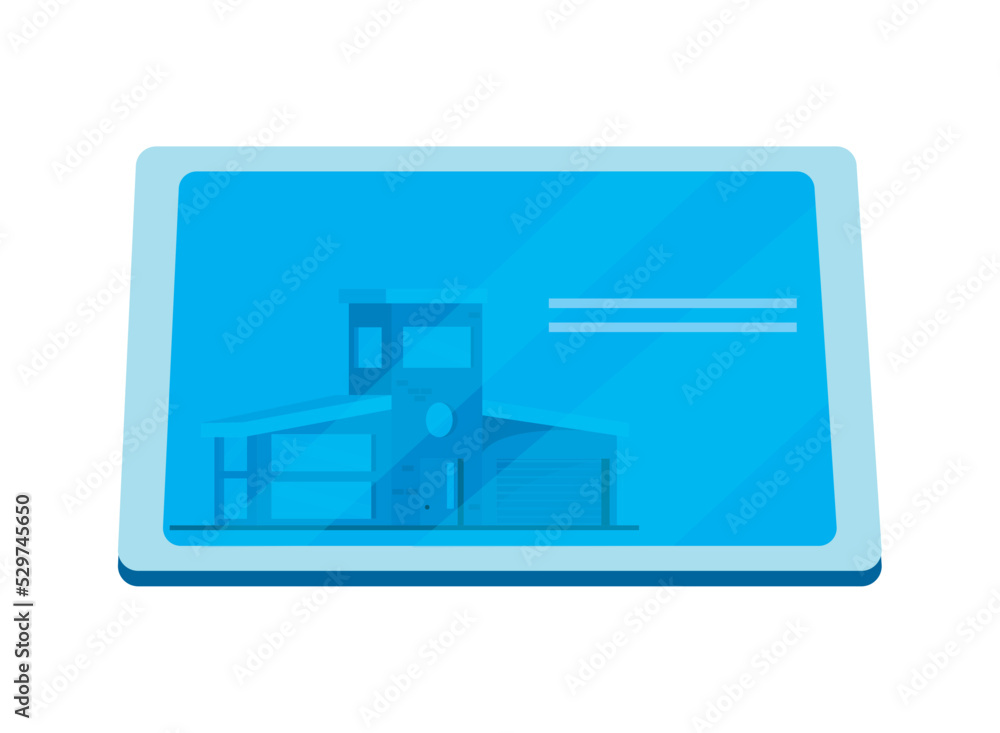 blue tablet design blue tablet design