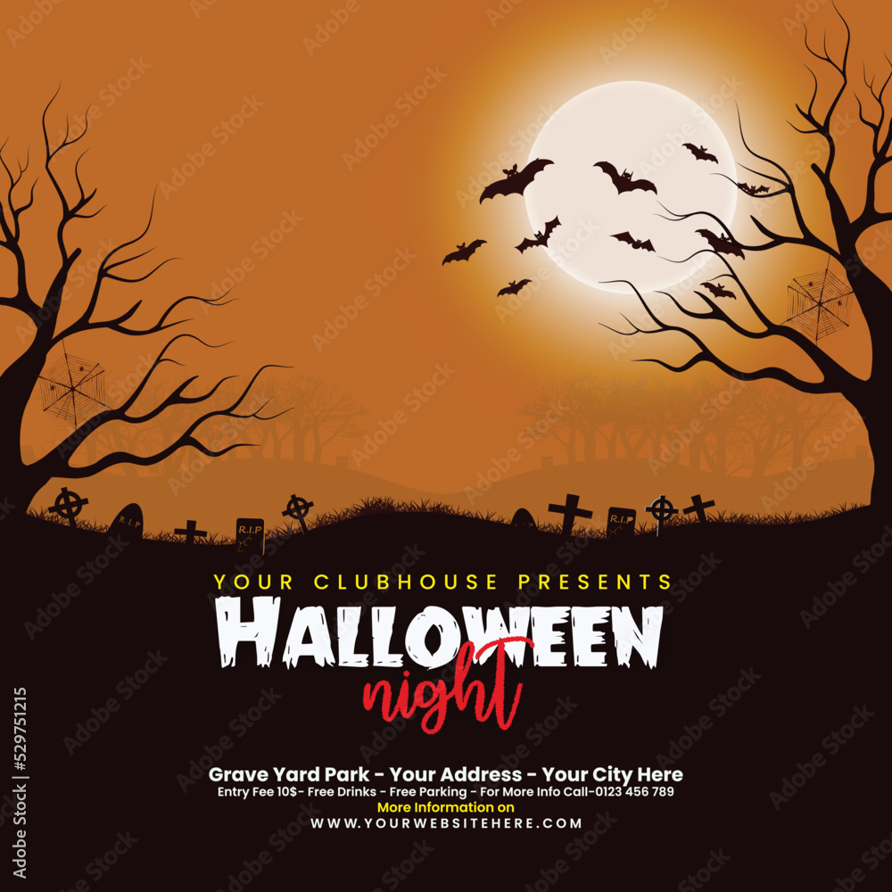 happy halloween day background  vector design 31 October banner design.