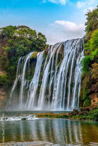 Huangguoshu Waterfall in Guizhou Province  China