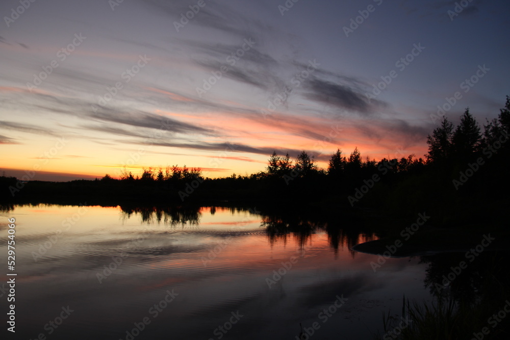 Final Sunset Glow, Pylypow Wetlands, Edmonton, Alberta Final Sunset Glow, Pylypow Wetlands, Edmonton, Alberta