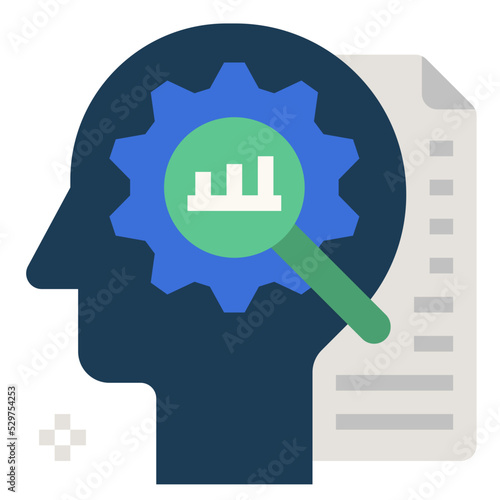 analysis statistical icon