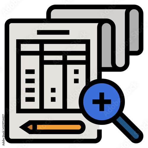 exploring data icon