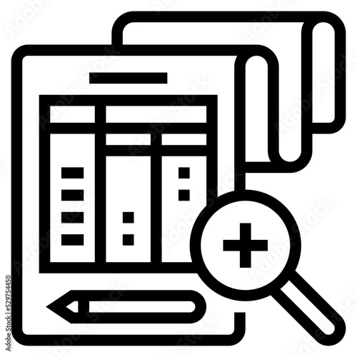 exploring data icon