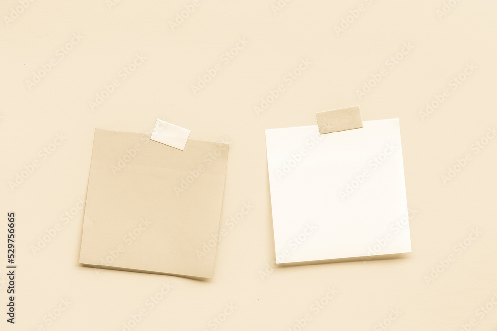 Abstract empty sticky note. Old antique tone. Abstract empty sticky note. Old antique tone.