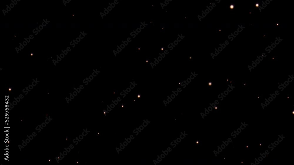 4K 3D seamless loop of glowing flicker particles stars animation on black background. Graphic motion for project screen overlay.Effect loop with galaxy sky particles twinkling light 4K 3D seamless loop of glowing flicker particles stars animation on black background. Graphic motion for project screen overlay.Effect loop with galaxy sky particles twinkling light