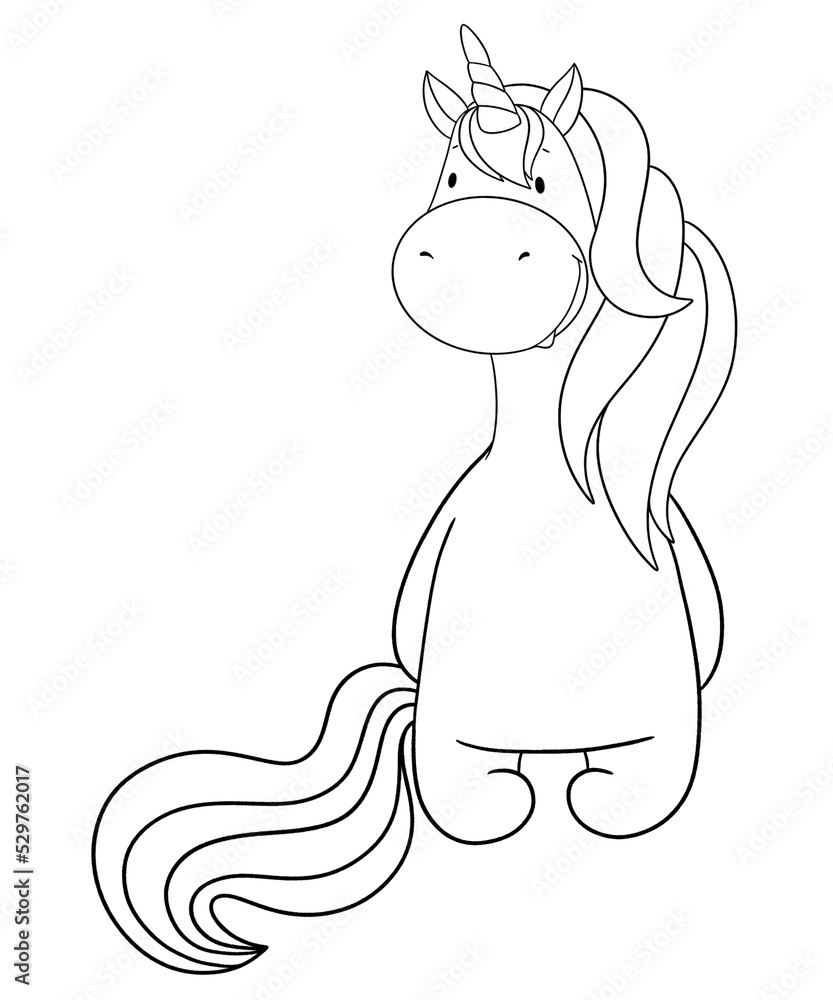Cute giraffe outline Cute giraffe outline