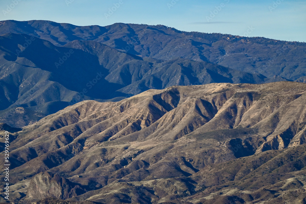 Santa Ynez Mountains from East Camino Cielo