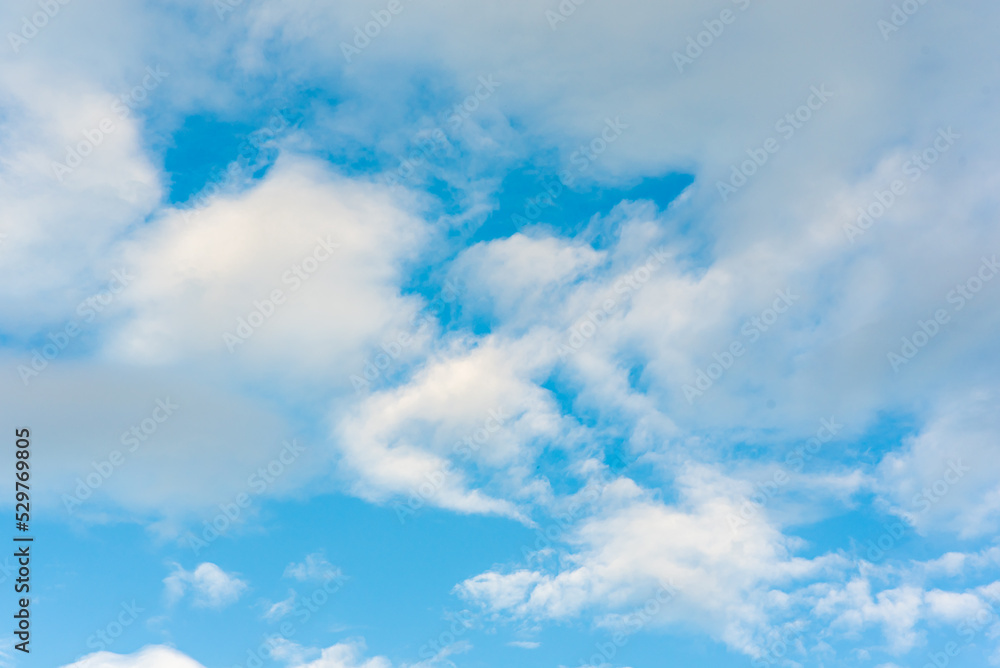 Obraz premium blue sky clear sky background...