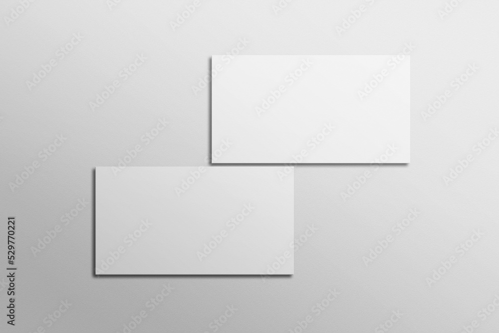 Textured business card mockup and background Textured business card mockup and background