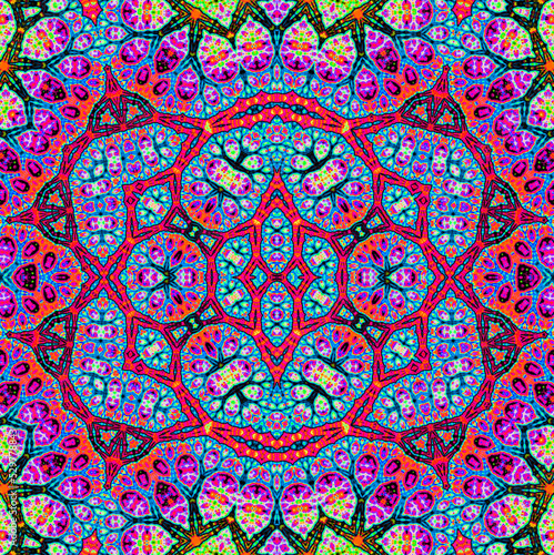 Colourful Fractal Zoom Psychedelic Fractal Art