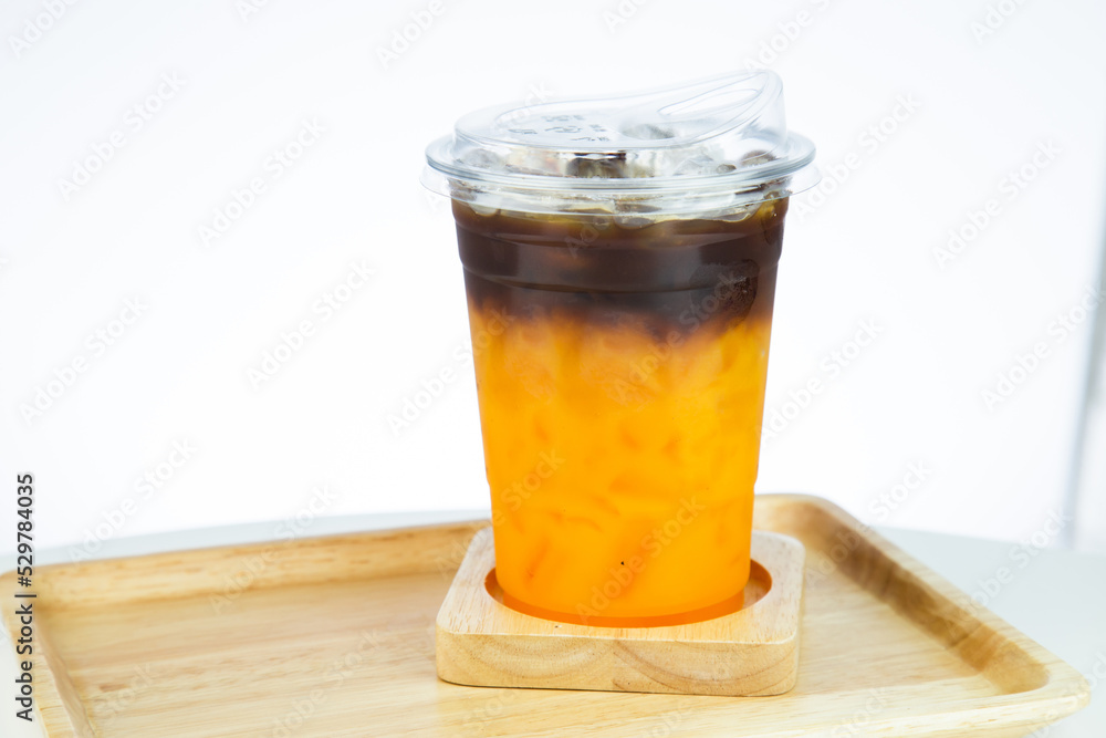 orange juice espresso isolated on white background clipping path orange juice espresso isolated on white background clipping path