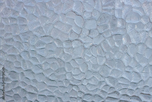 レトロな曇りガラスの壁
retrospect translucent glass wall