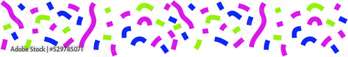 Colorful Sprinkles Border