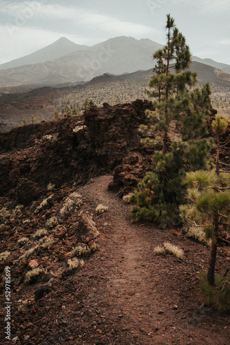 path in the mountains