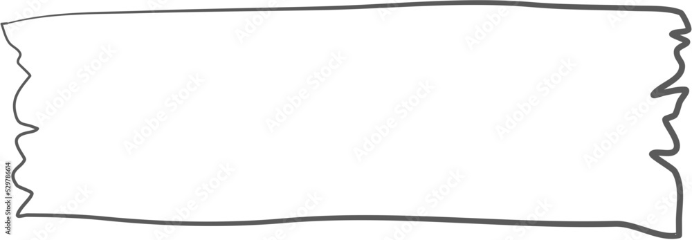 Adhesive Tape Illustration Adhesive Tape Illustration