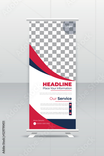 business rollup banners for marketing design templet

