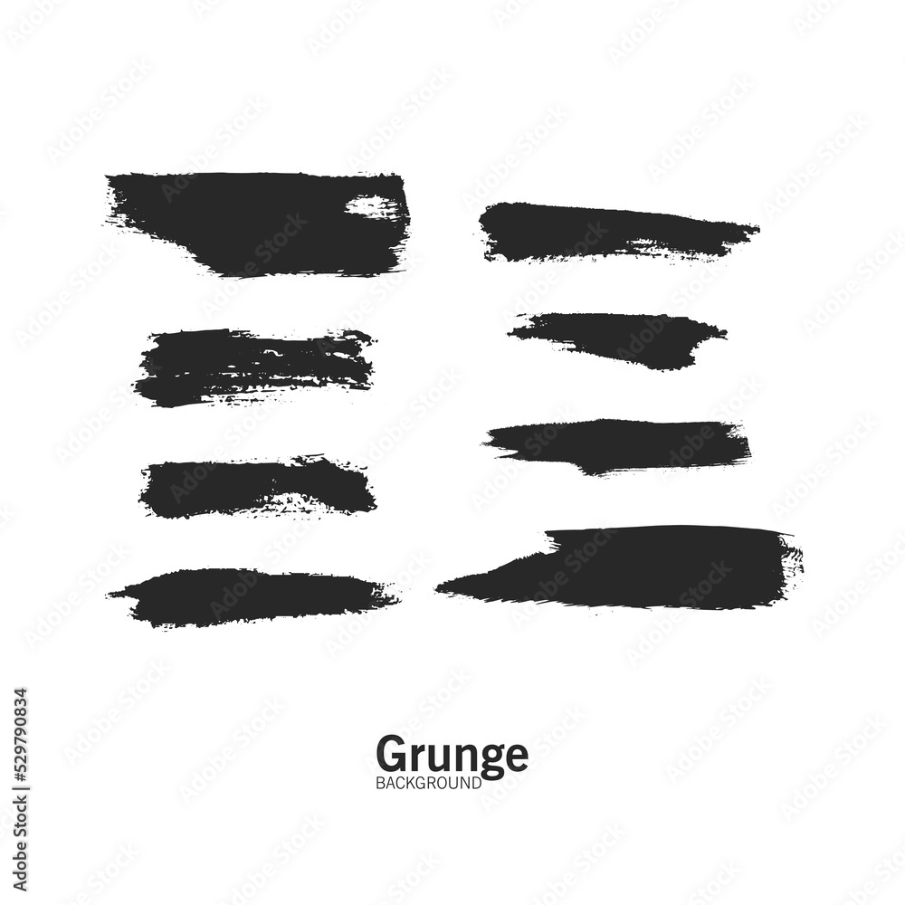 Grunge design elements Ink grunge splat collection vector Grunge design elements Ink grunge splat collection vector