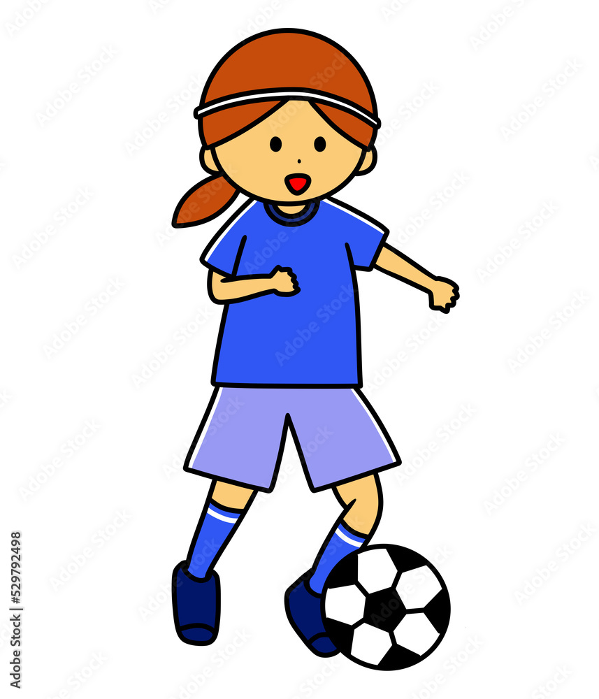 サッカー ドリブル 女の子 サッカー ドリブル 女の子