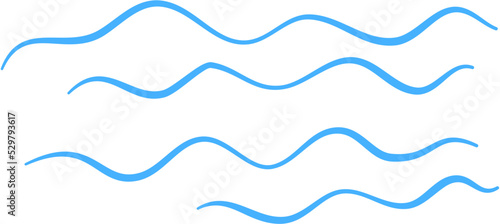 Seawave Line Illustration