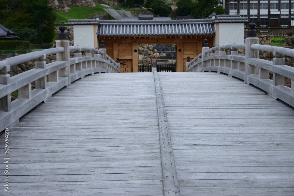 Obraz premium 鳥取城跡