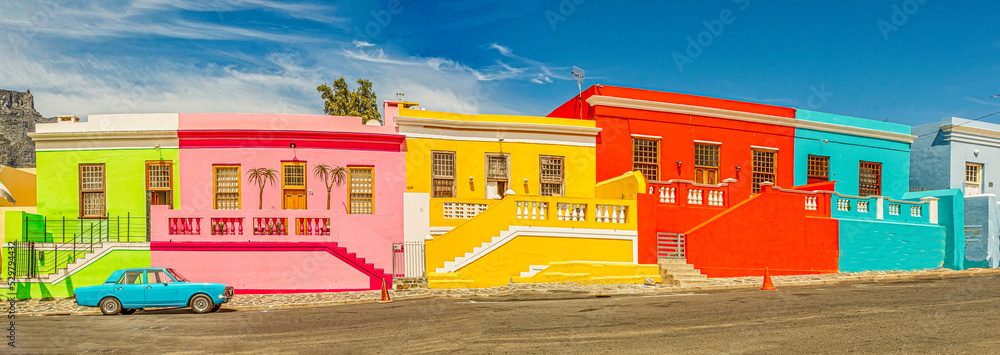 Fototapeta premium Boo-Kap Kapstadt Süd-Afrika