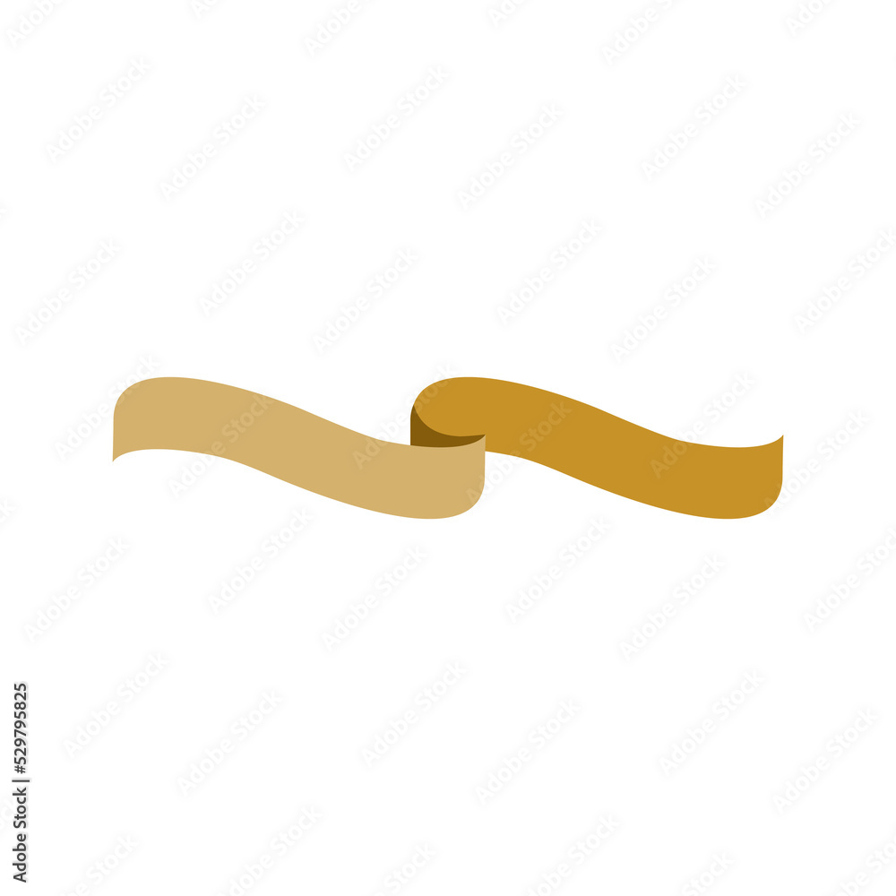 ribbon illustrations in golden color. set of empty element decoration for text copy space. elegant for highlight, title, badge, sale decoration, etc ribbon illustrations in golden color. set of empty element decoration for text copy space. elegant for highlight, title, badge, sale decoration, etc