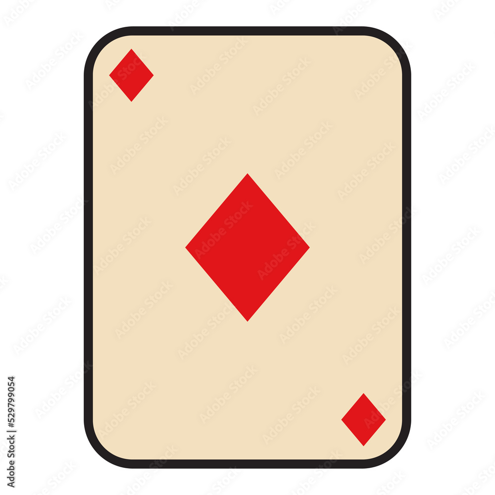 Obraz premium poker card