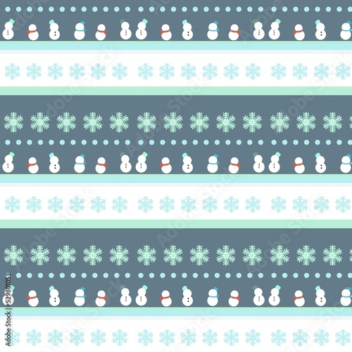 ミニ雪だるまの壁紙　ダーク
