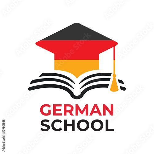 Vector logo of the German language school