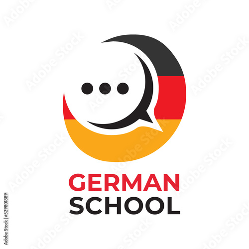 Vector logo of the German language school