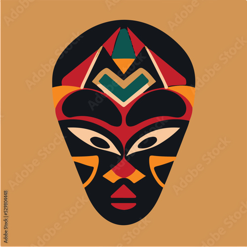 Ethnic Tribal African Symbol Art