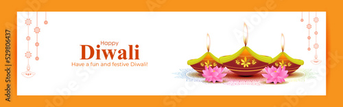 Vector illustration for Happy Diwali greeting