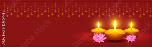 Vector illustration for Happy Diwali greeting