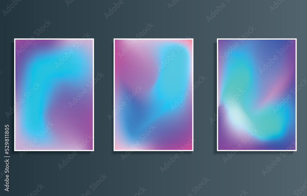 Fototapeta premium abstract background gradient blurred full color