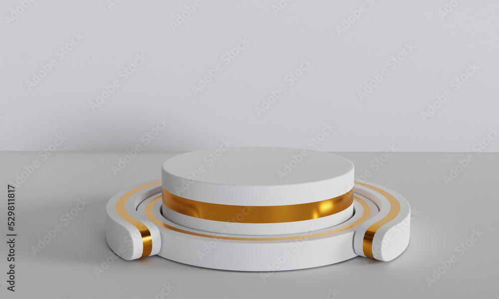 3D Podium Illustration For Product mockup 3D Podium Illustration For Product mockup