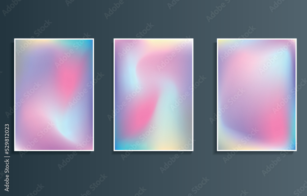 abstract background gradient blurred wallpaper vector