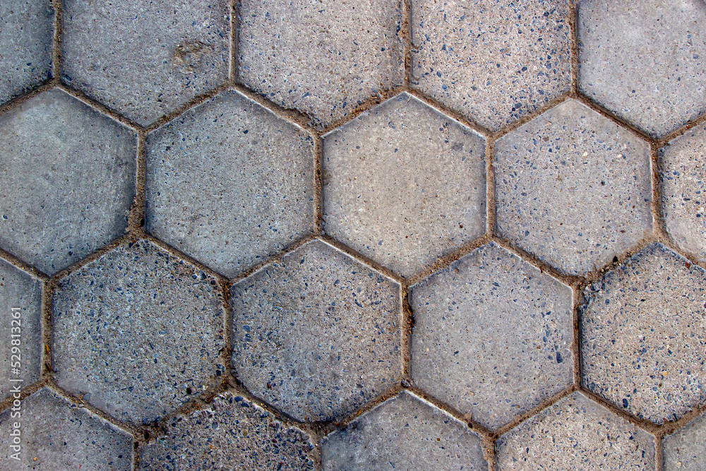 Stone road surface, texture Stone road surface, texture