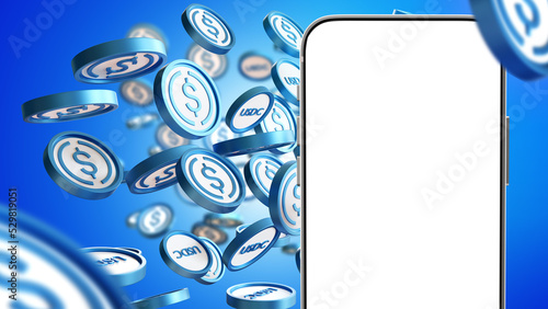 UCDC app. Phone template. B...