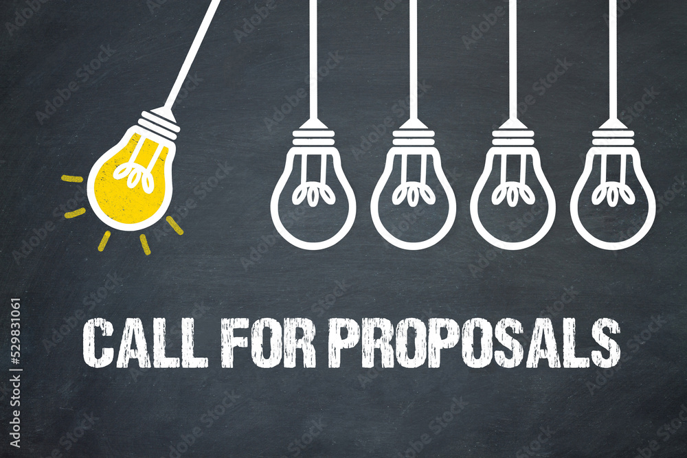 Fototapeta premium Call For Proposals 