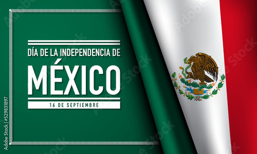 Mexico Independence Day Background Design.