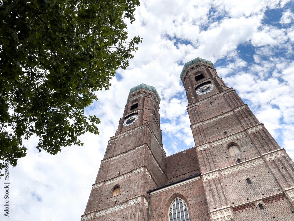 Frauenkirche Cathedral in the center of Munich, Germany Frauenkirche Cathedral in the center of Munich, Germany