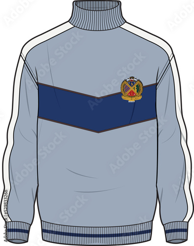 POP OVER KNIT JACKTES AND SPORTS HOODIE VECTOR