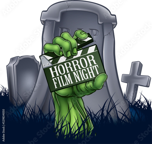 Horror Film Zombie or Monst...